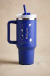 Προσωποποιημένο Μπλε Tumbler Ποτήρι με Σχέδιο Διάστημα