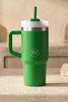 Πράσινο Προσωποποιημένο Θερμός Tumbler με Χερούλι και Μονόγραμμα