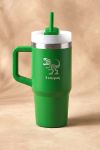 Personalized Tumbler Πράσινο με Χερούλι, Σχέδιο Dinosaur