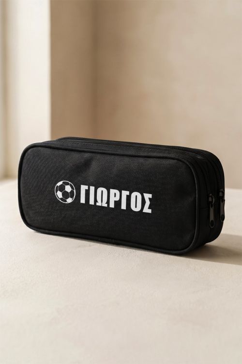 Προσωποποιημένη Μαύρη Κασετίνα με Όνομα & Ποδόσφαιρο
