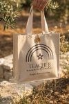 Οικολογική Τσάντα Tote Teacher Essentials, Δώρο για Δασκάλα