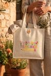 Tote Bag Παραλίας Οικολογική, Αναμνηστικό Δώρο για Δασκάλα