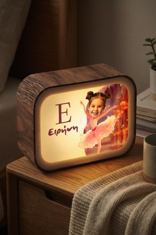 Lightbox – Επιτραπέζιο Φωτιστικό με Φωτογραφία & Μπαλαρίνα