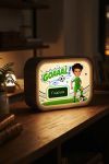 Lightbox – Φωτιστικό LED με Ποδόσφαιρο & Πράσινη Φανέλα