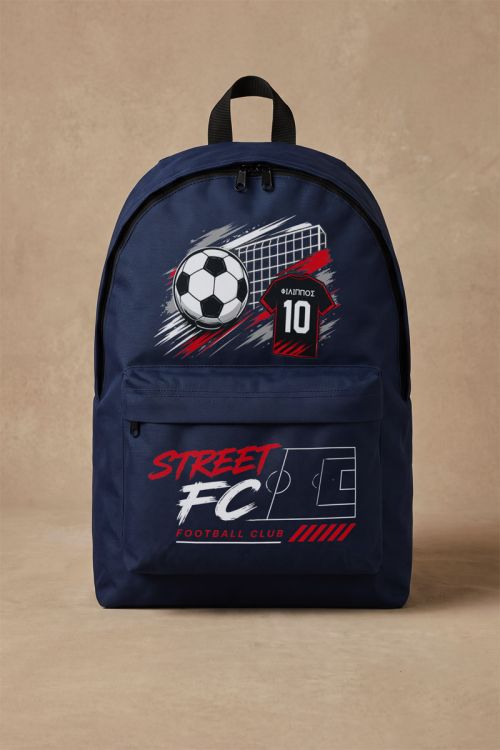 Τσάντα Πλάτης Μπλε για Μαθητή Δημοτικού – Red Street FC