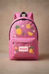 Σχολική Τσάντα Πλάτης Δημοτικού Ροζ με Σχέδιο Ανανά