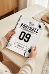 Τετράδιο Σπιράλ Α4 με Θέματα, Όνομα & Σχέδιο Football