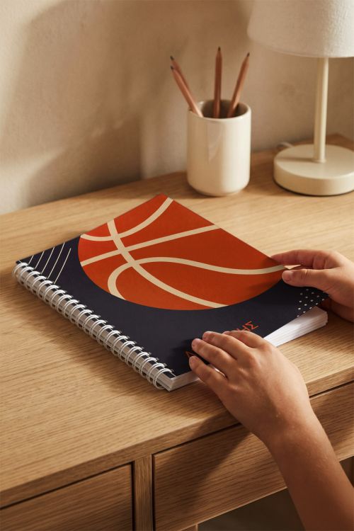Τετράδιο Α4 για Μαθητές Δημοτικού με Σχέδιο Basketball