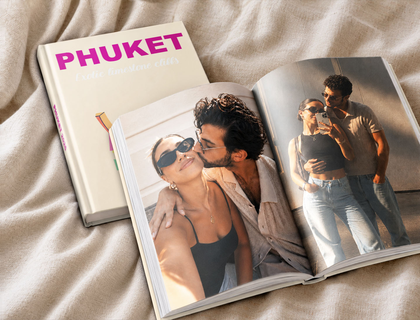 Photobook Πουκέτ: Οι Εξωτικές Στιγμές σου Ζωντανές