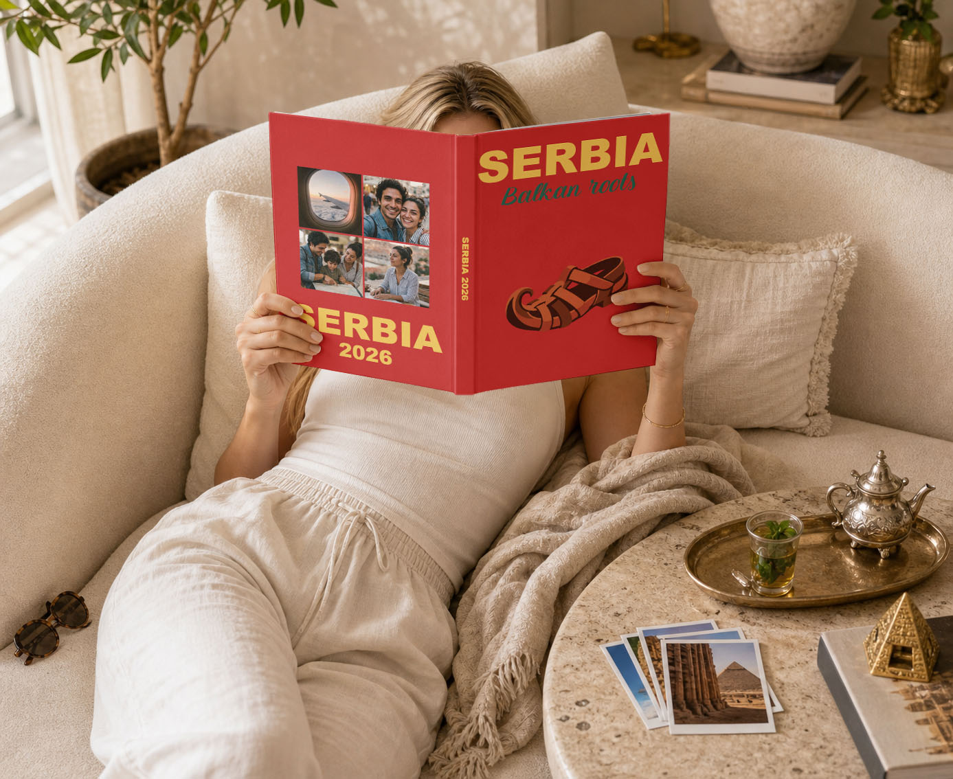 Το Ταξίδι σου στη Σερβία, Μια Ιστορία σε Εικόνες