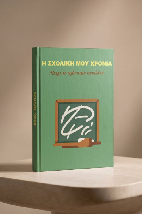 Photobook Σχολείου: Η Σχολική Μου Χρονιά