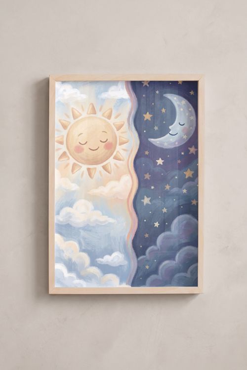 Premium Poster, Day and Night Dreams