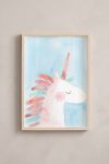 Premium Poster, Dreamy Unicorn Watercolor