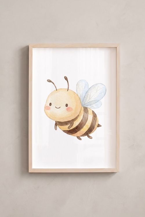 Premium Poster, Sweet Little Bee