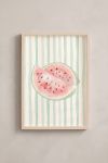 Premium Poster, Watermelon Stripe Delight