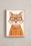 Premium Poster, Foxy Scholar