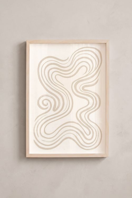 Premium Poster, Earthy Flow