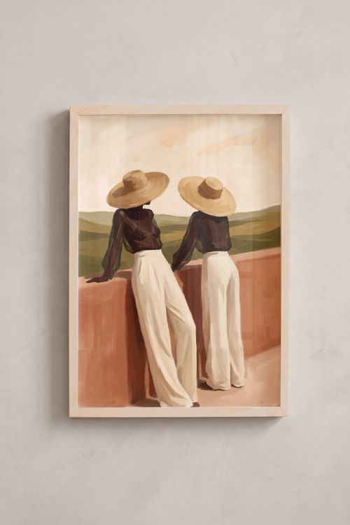 Premium Poster, Terracotta Vista