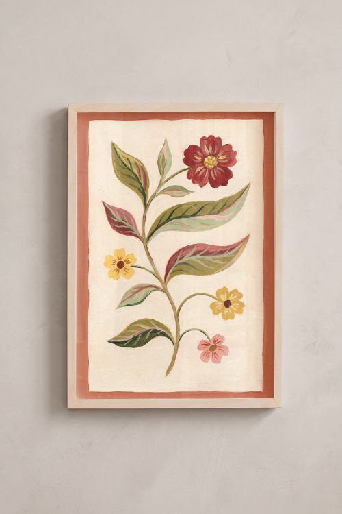 Premium Poster, Terracotta Bloom