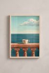 Premium Poster, Coastal Coffee Morning