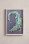 Premium Poster, Emerald Gator Glide