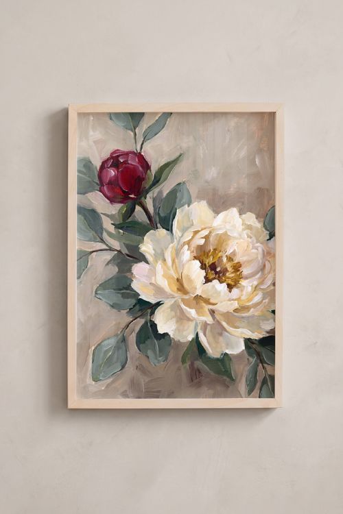 Premium Poster, Peony Blush Bloom