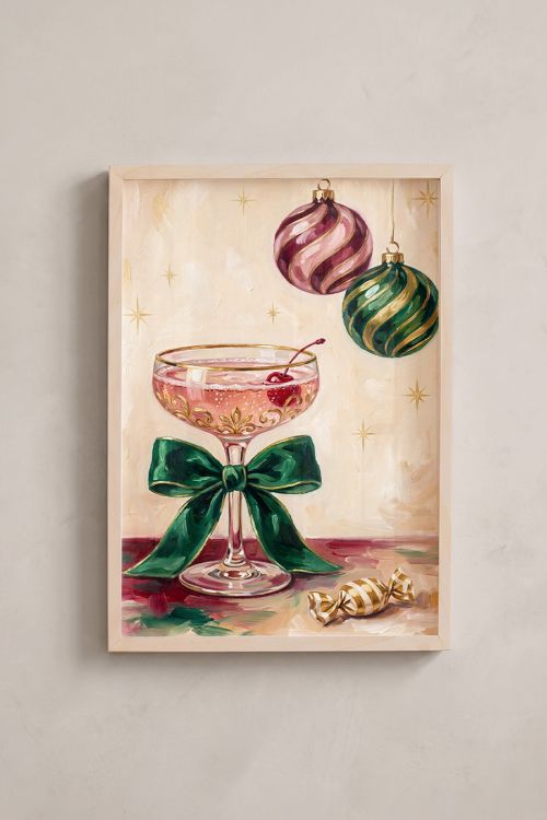Premium Poster, Holiday Cheer Cocktail