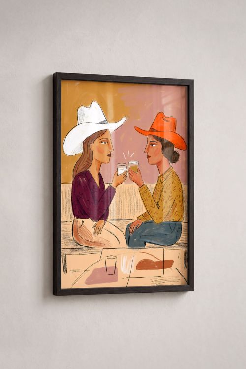 Premium Poster, Cowgirl Toast