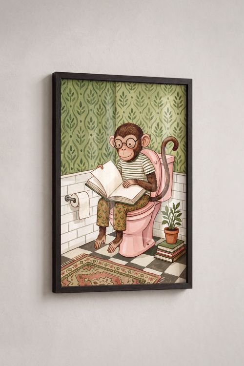 Premium Poster, Quiet Reading Time