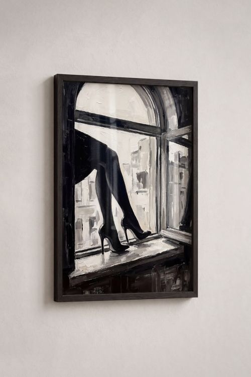 Premium Poster, City View Heels