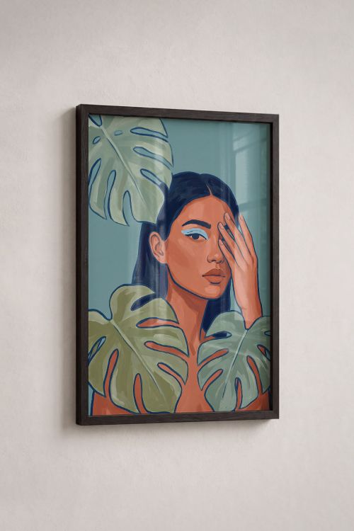 Premium Poster, Tropical Gaze
