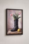 Premium Poster, Tulips in Cowboy Boot