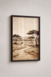 Premium Poster, Savanna Path Elephant