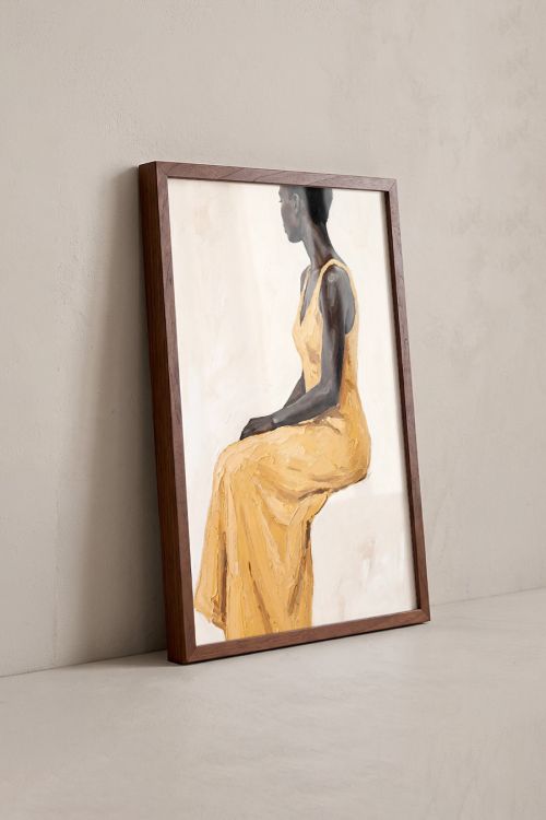 Premium Poster, Golden Serenity