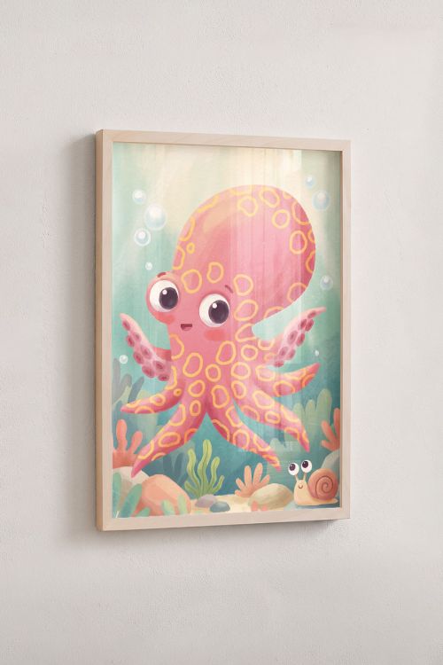 Premium Poster, Sweet Ocean Friend