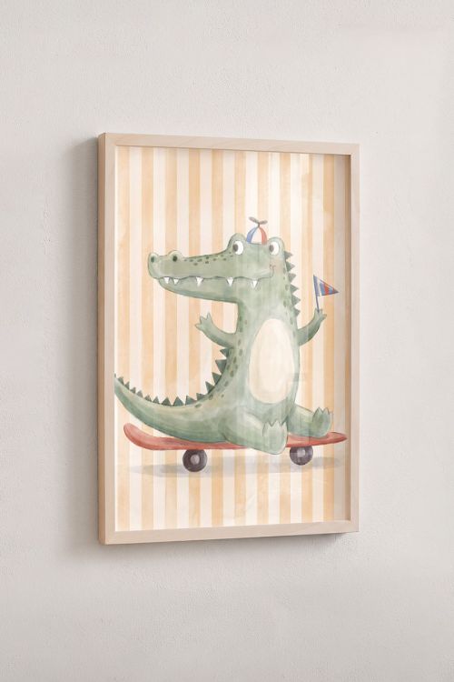 Premium Poster, Skater Gator Fun
