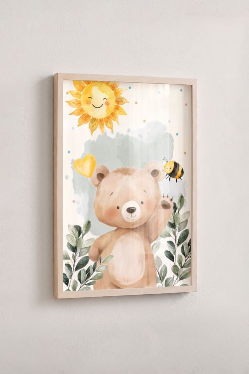 Premium Poster, Sunny Bear's Hello