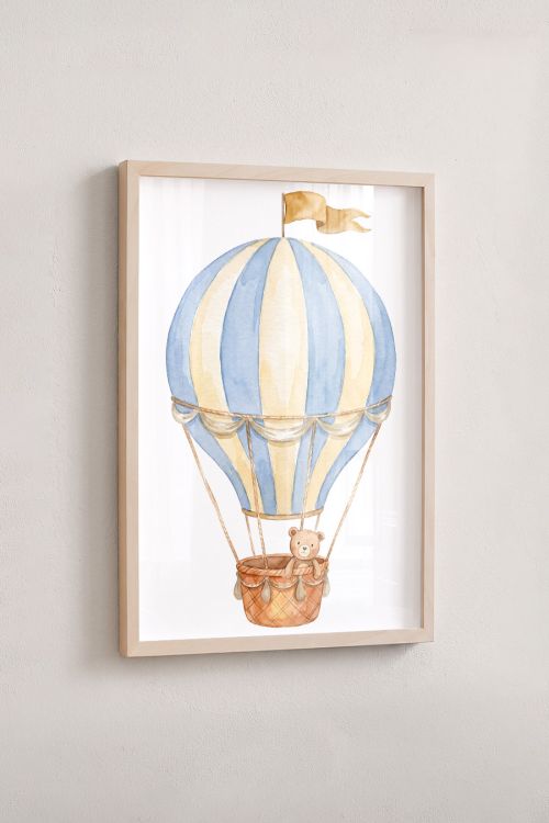Premium Poster, Teddy's Sky Voyage