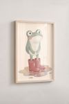 Premium Poster, Puddle Jumper Frog