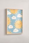 Premium Poster, Happy Sunny Clouds