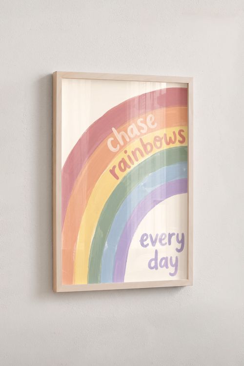 Premium Poster, Chase Rainbows Daily