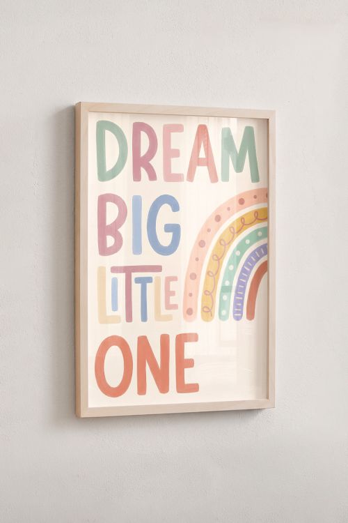 Premium Poster, Dream Big Little One
