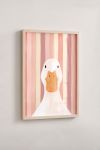 Premium Poster, Quirky Duck Stripes