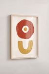 Premium Poster, Terracotta Arch Abstract