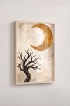 Premium Poster, Golden Lunar Tree