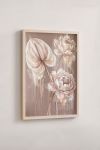Premium Poster, Blush Bloom Drip