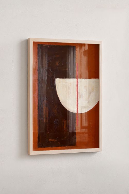 Premium Poster, Terracotta Crescent