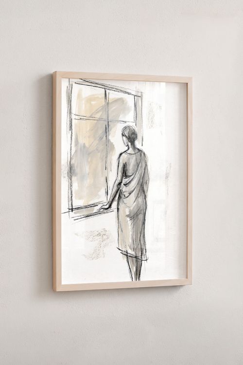 Premium Poster, Window Gazer