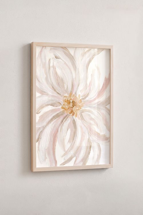 Premium Poster, Blush Petal Bloom