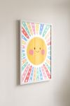 Premium Poster, Smiling Sunshine Rays